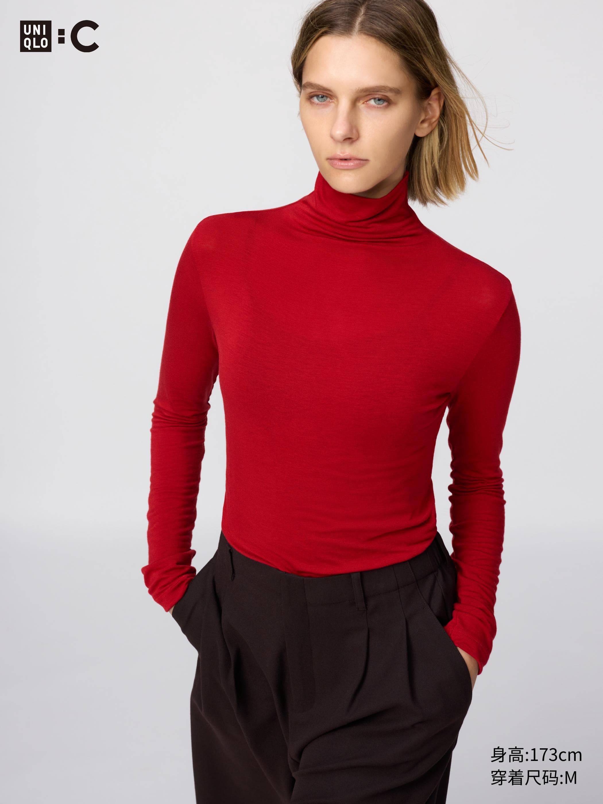 Кашемировая водолазка HEATTECH