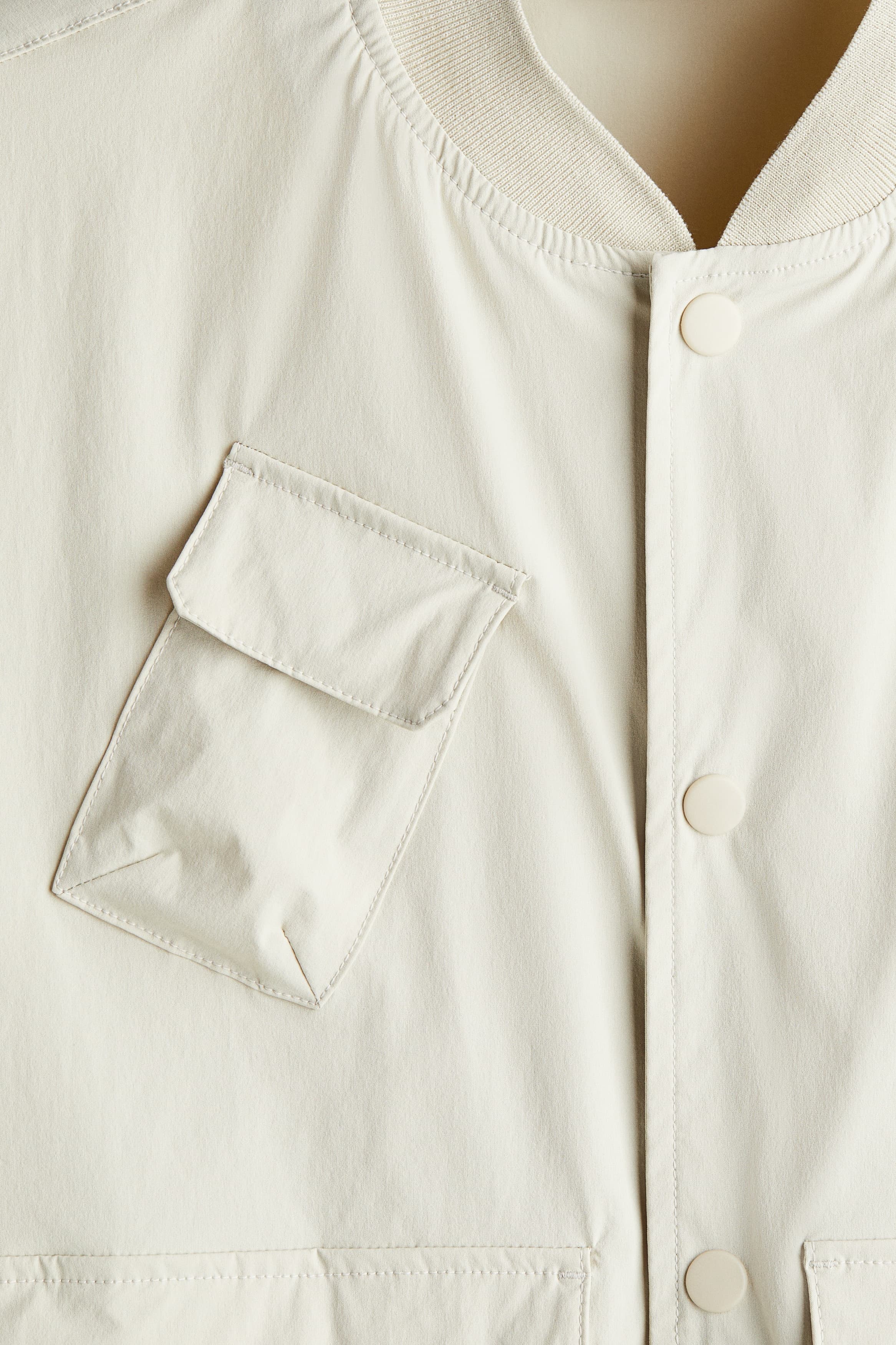 Куртка в рубчик свободного кроя: детали изделия