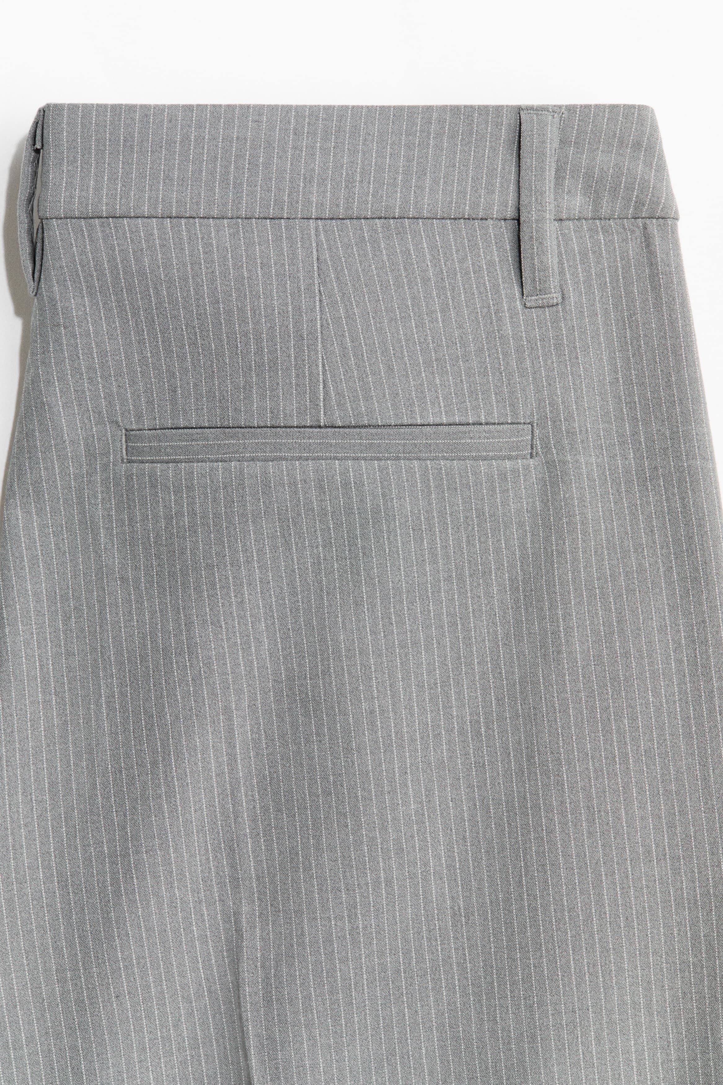 Вискозные брюки в клетку со средней посадкой: детали изделия