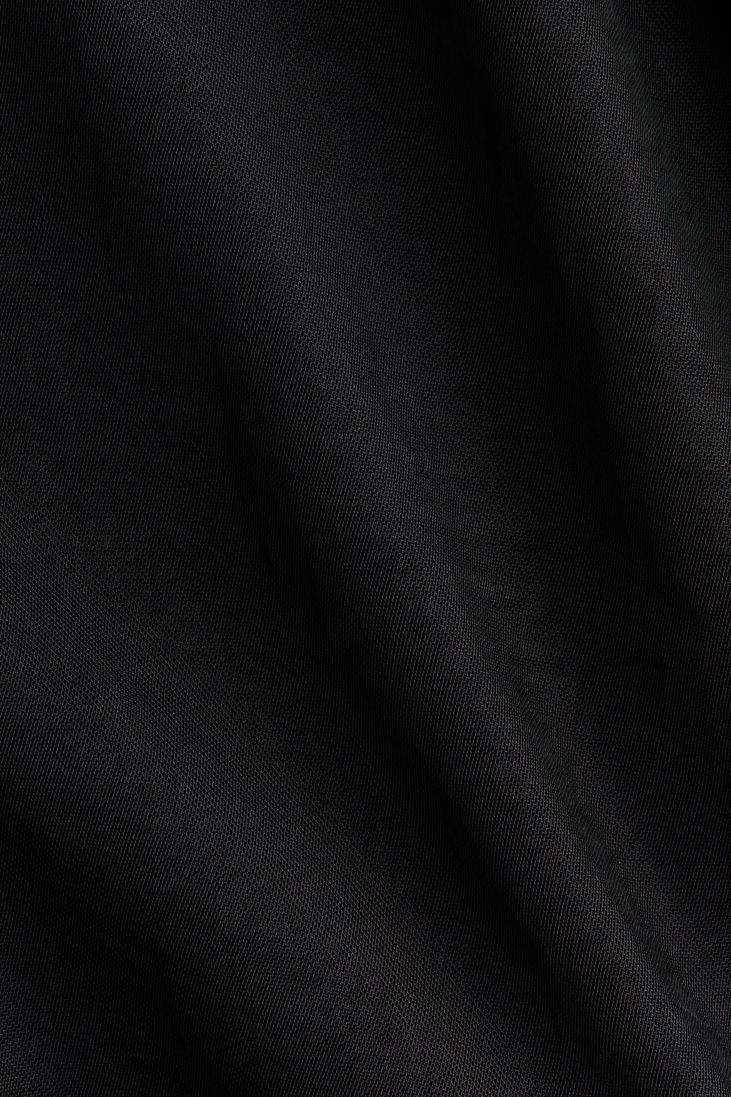 Платье с завязками на шее прямого кроя: детали изделия