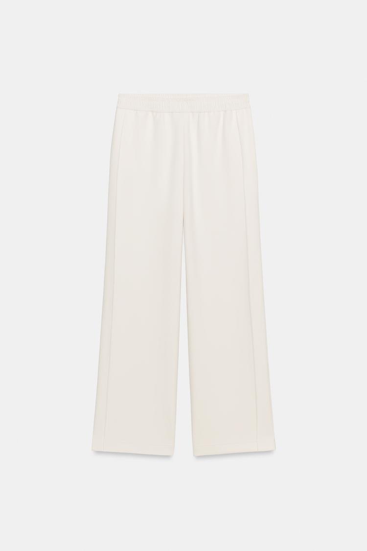 Брюки со средней посадкой с прямыми брючинами