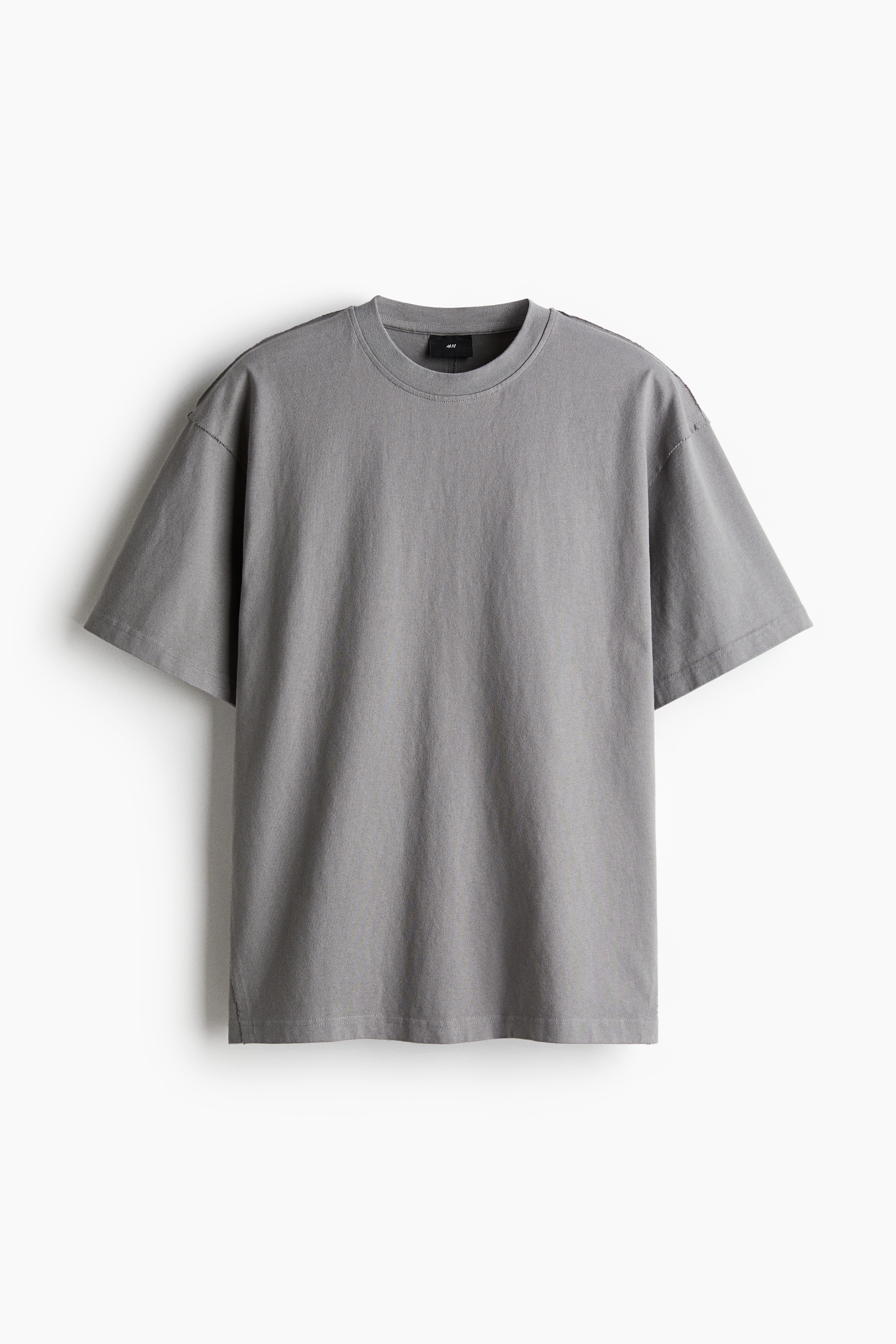 Хлопковая футболка свободного кроя